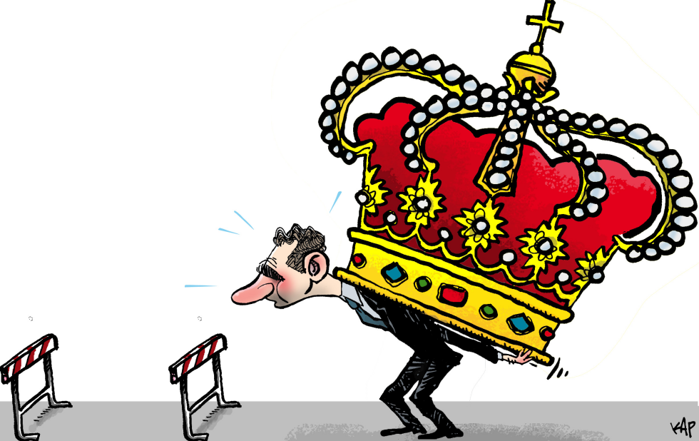  NEW KING OF SPAIN by Kap