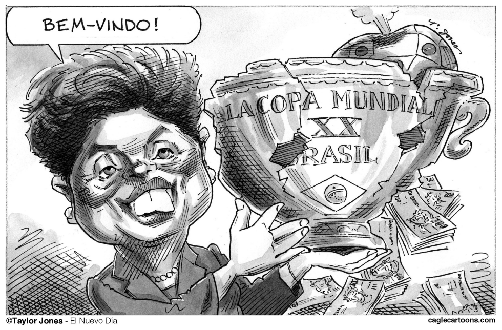 Dilma le da la bienvenida