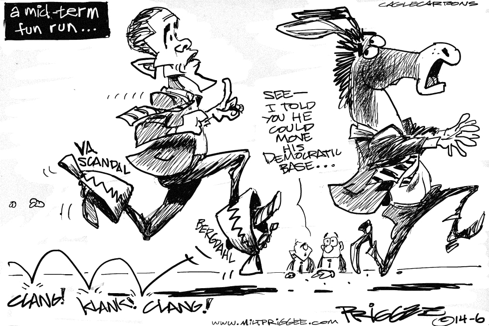  THE DEMOCRATIC BASE by Milt Priggee