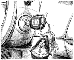 GM CORPORATE CULTURE by Adam Zyglis
