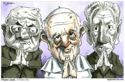 REUNIóN VATICAN PERES-ABBAS PARA REZAR -  by Taylor Jones