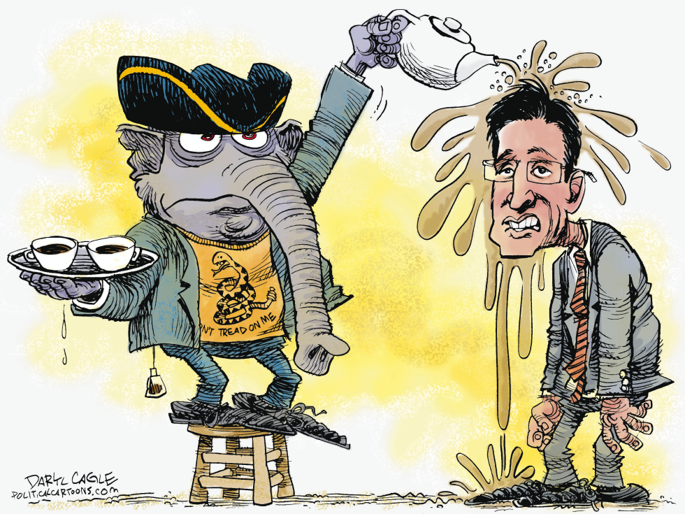 COLOR Eric Cantor and the Tea Party