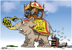 TEA PARTY TOPPLES ERIC CANTOR by R.J. Matson