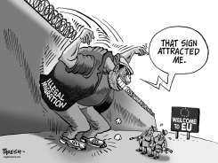 ILLEGAL EU MIGRATION by Paresh Nath