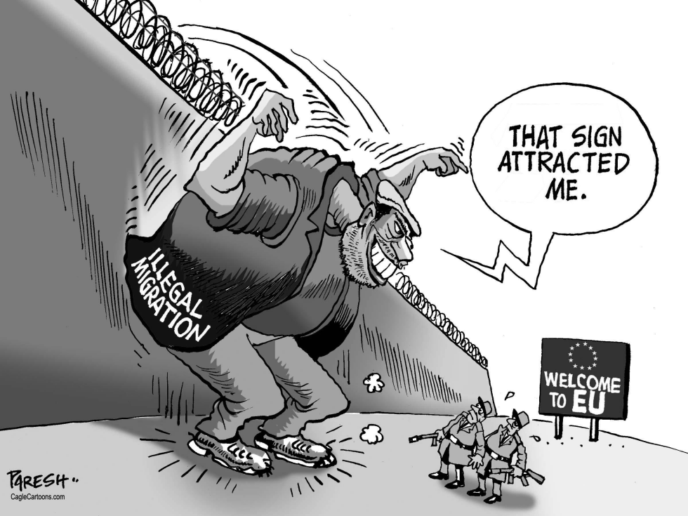 Illegal EU migration
