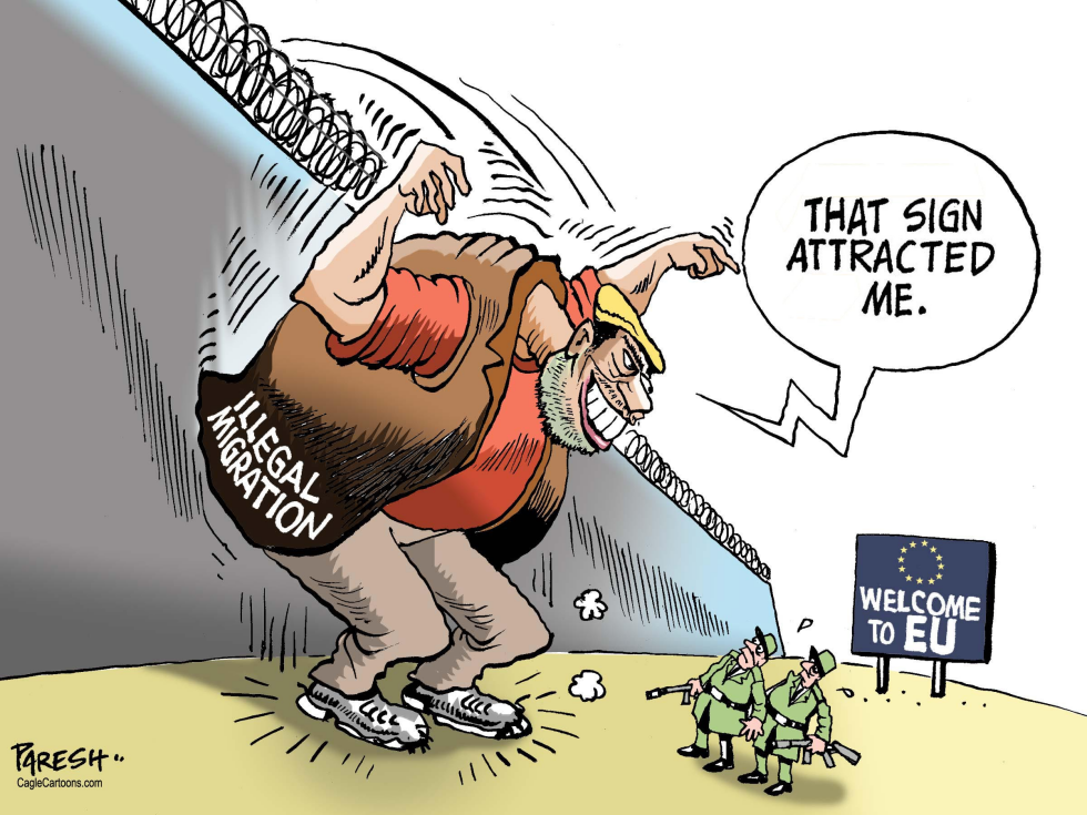 Illegal EU migration COLOR