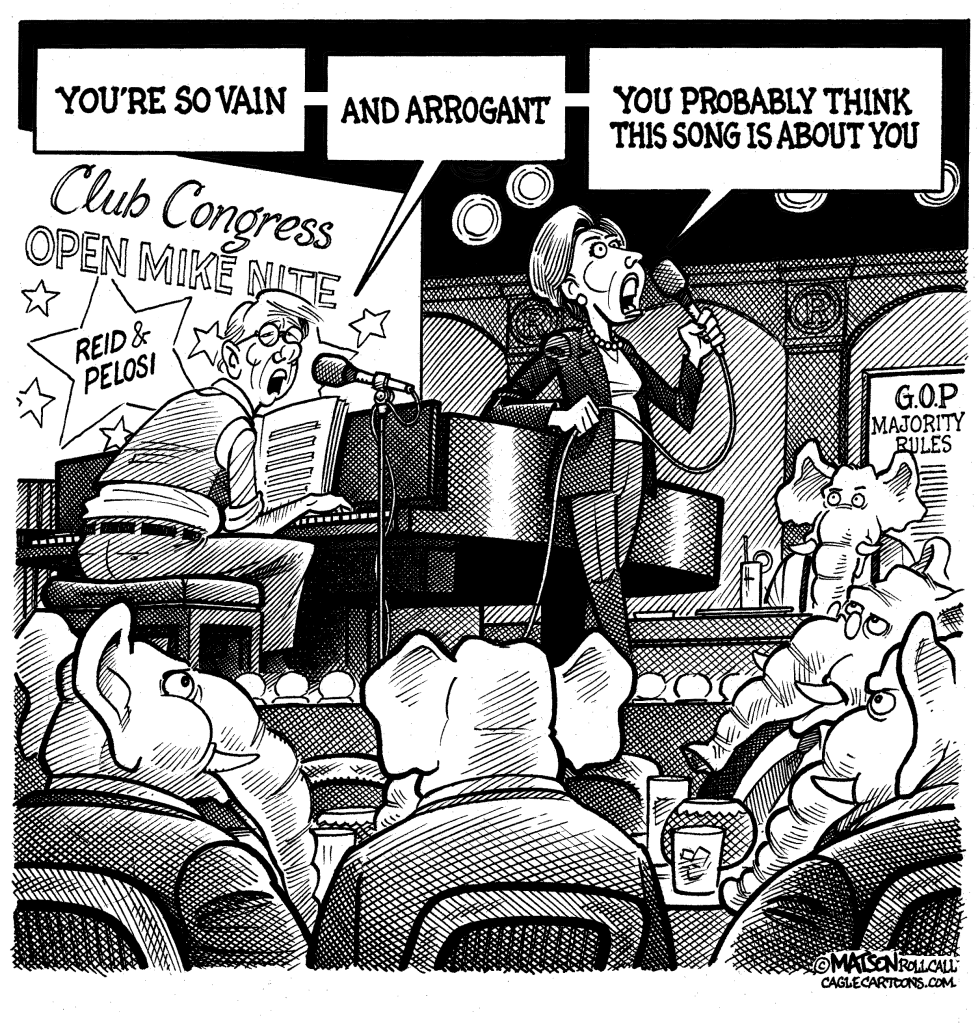 Harry Reid and Nancy Pelosi Criticize Arrogant G.O.P. Rule In Congress