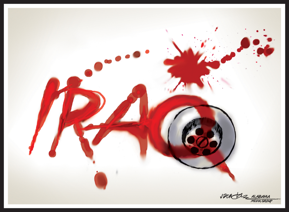 Iraq Blood down the drain