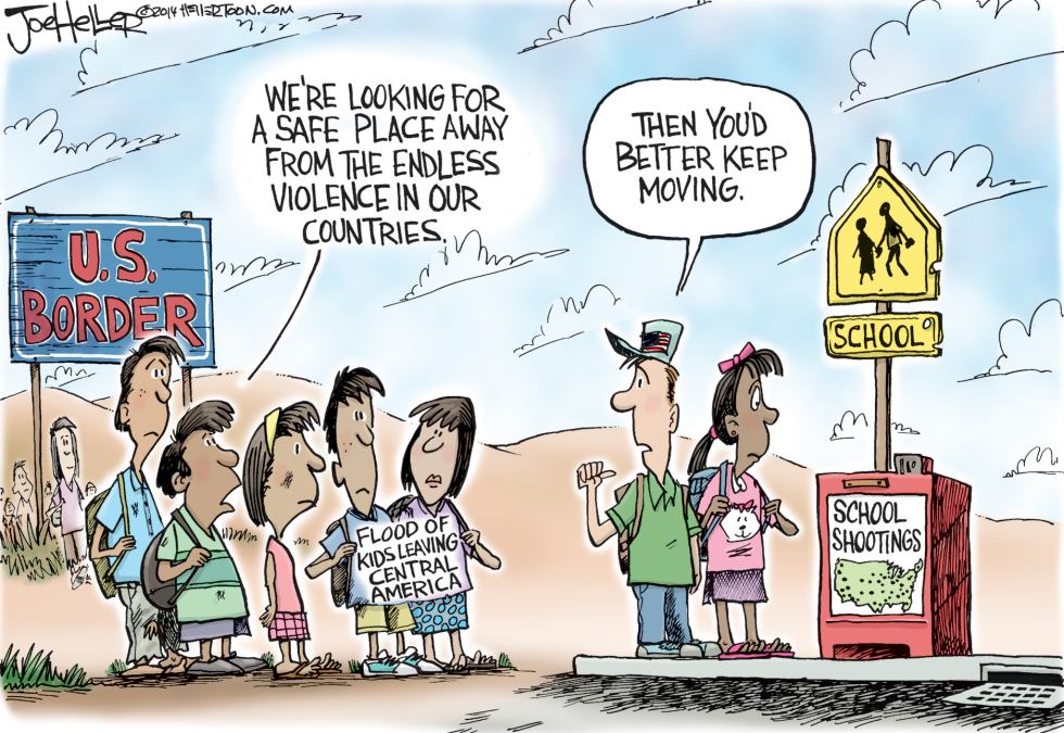 Kids at the border
