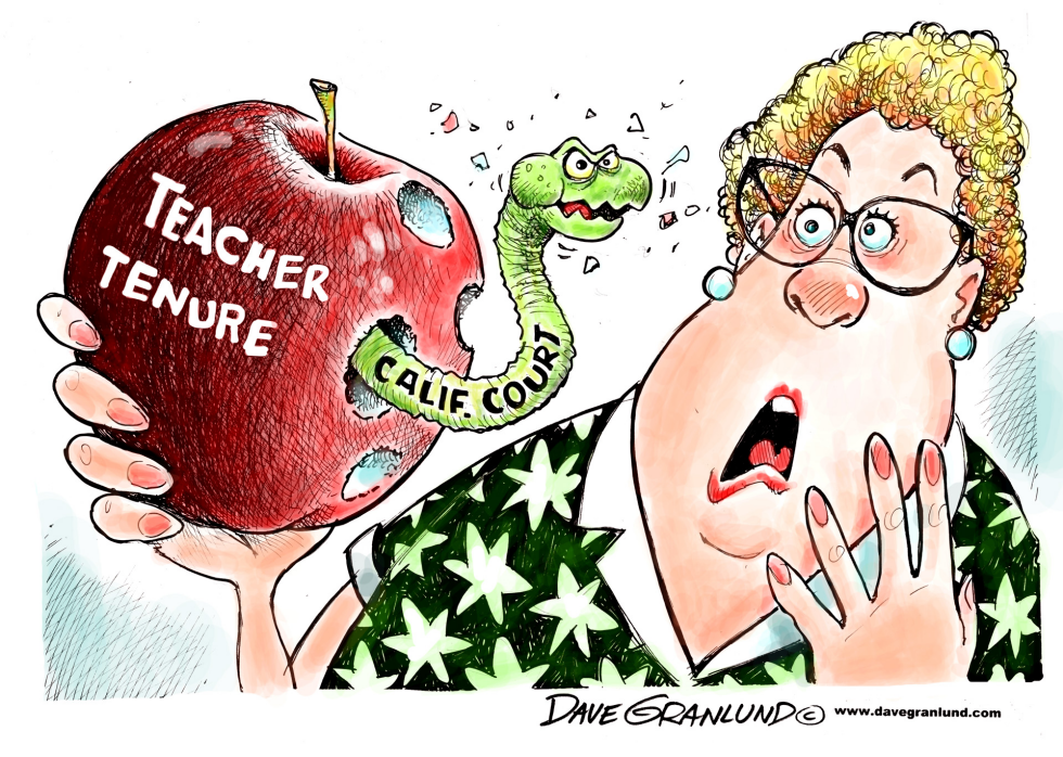  TEACHER TENURE by Dave Granlund