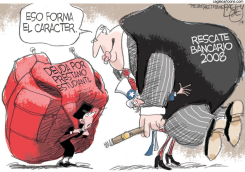 DEUDA POR PRESTAMO ESTUDIANTIL /  by Pat Bagley