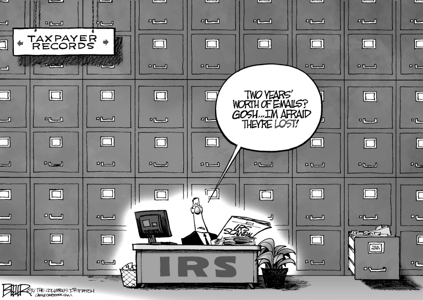 IRS Lost Emails