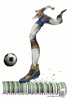 WORLD CUP by Angel Boligan