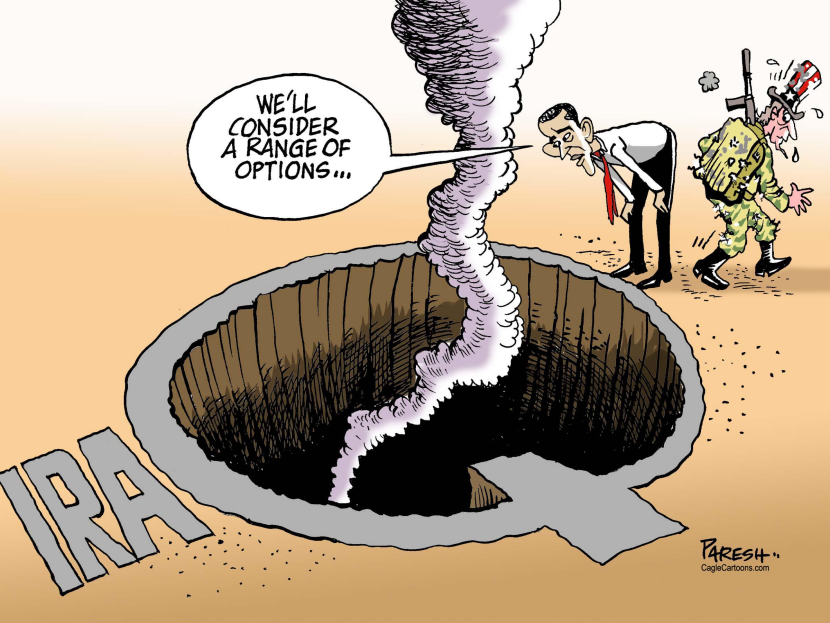 Obama and Iraq conflict COLOR