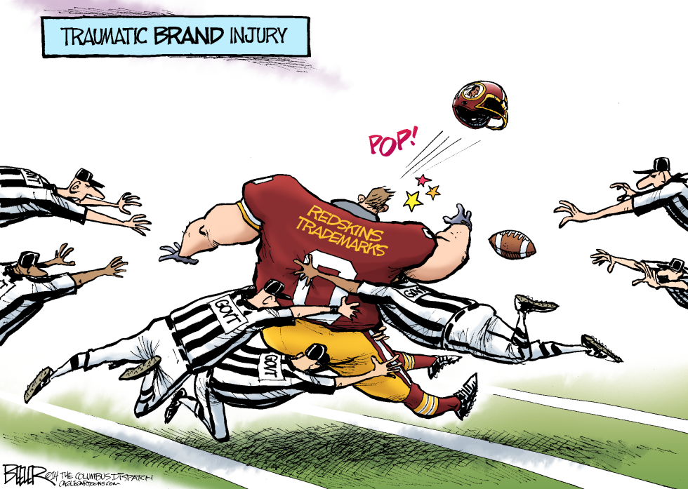 Redskins Trademarks COLOR