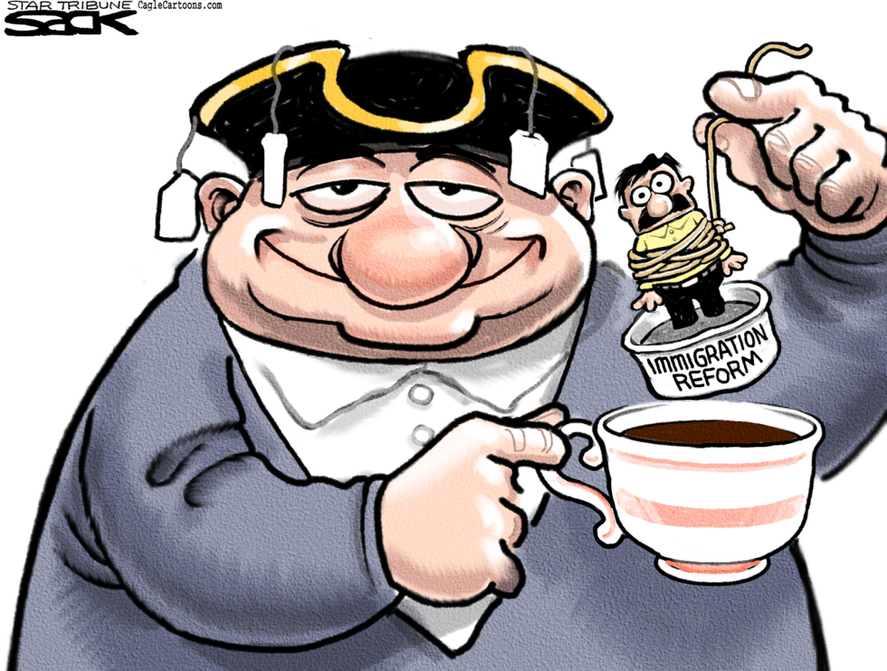 Tea Party Immigration Dunk COLOR