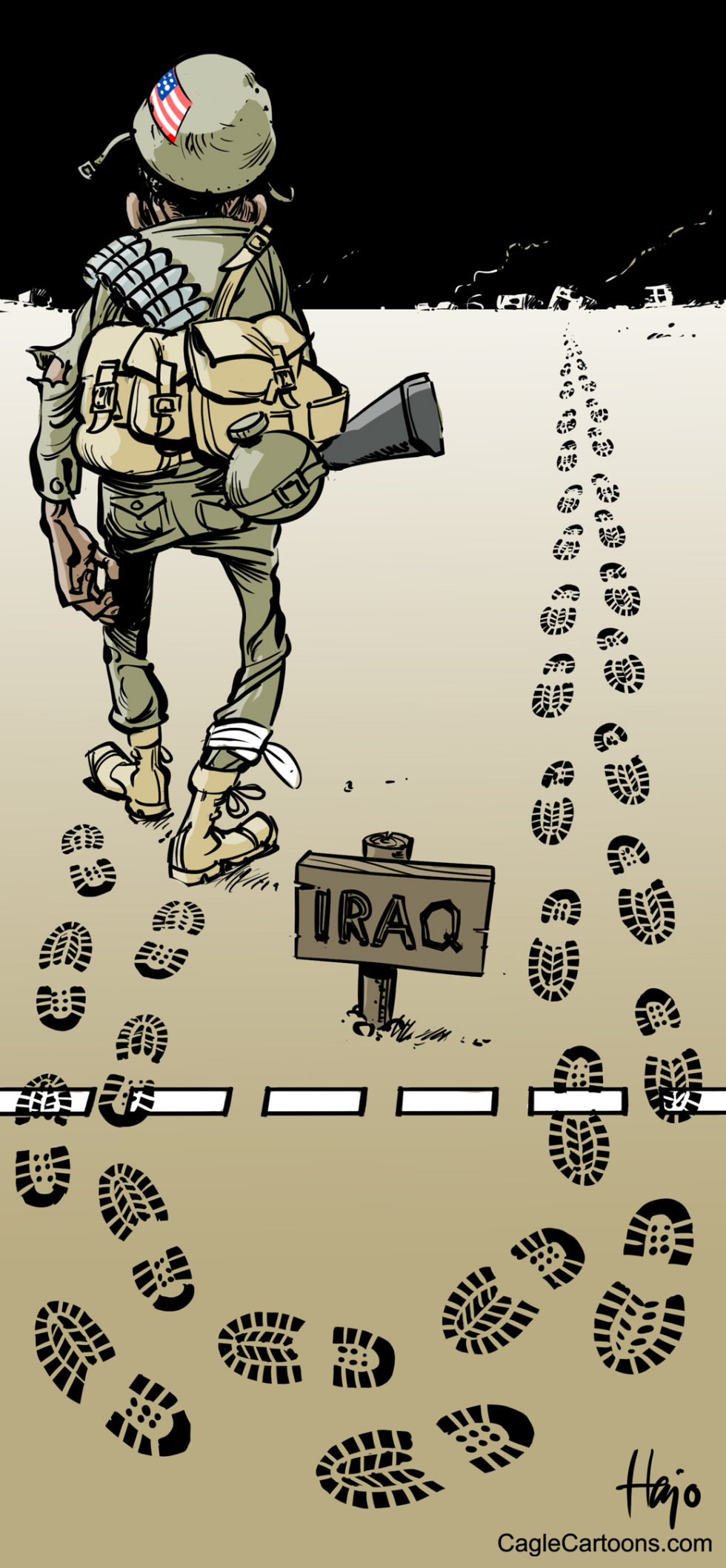 return to Iraq