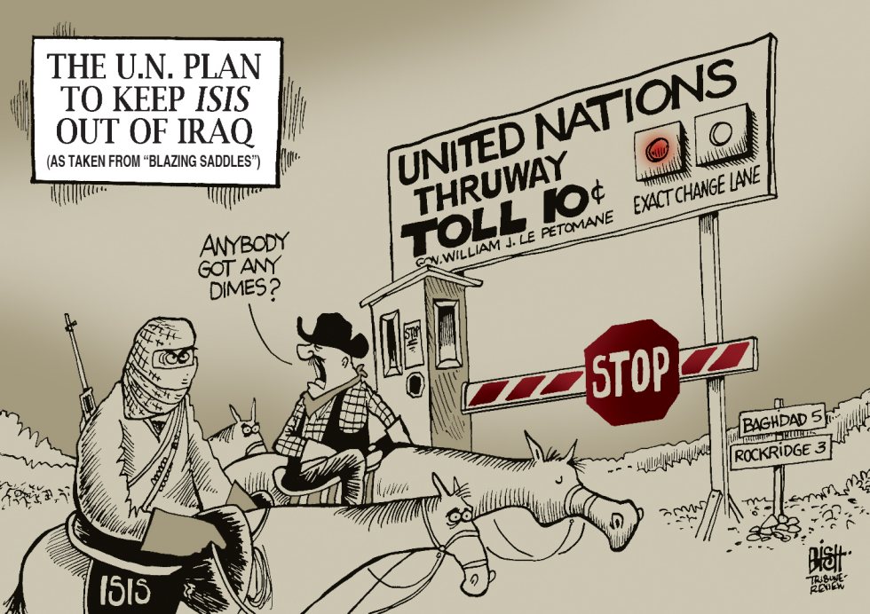 UNITED NATIONS AND ISIS, COLOR