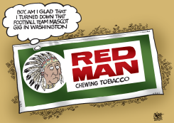 REDSKINS,  by Randy Bish
