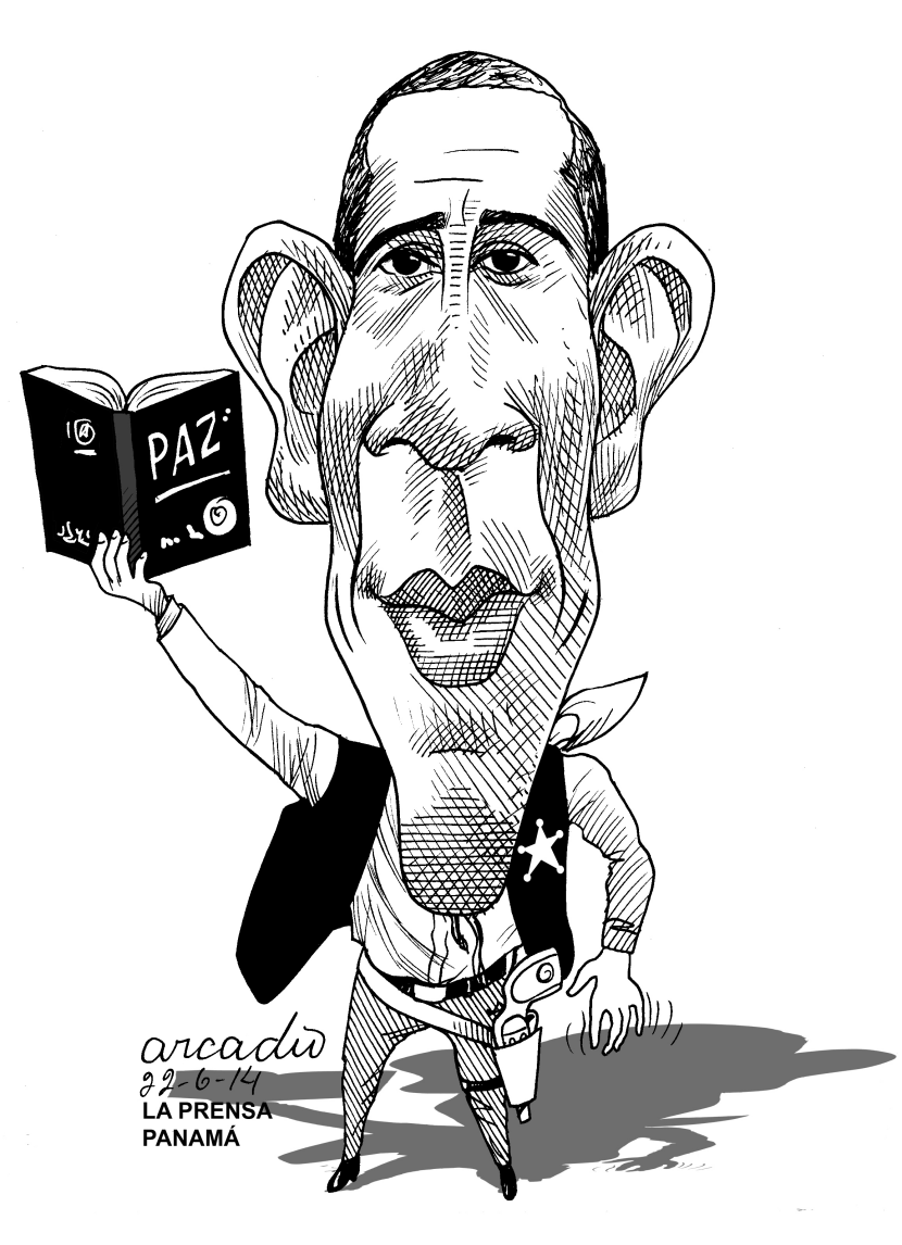Obama Sherif o pacifista col