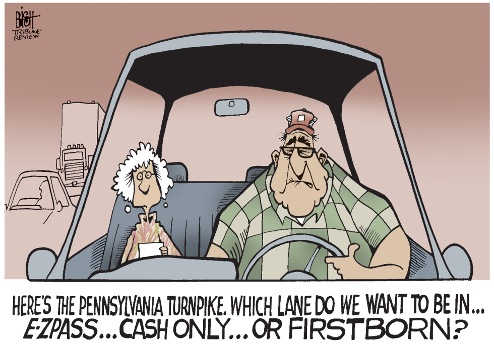 LOCAL- PA TURNPIKE TOLLS, COLOR