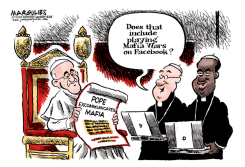 POPE EXCOMMUNICATES MAFIA by Jimmy Margulies