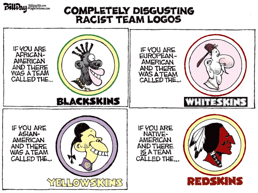  RACIST LOGOS    by Bill Day