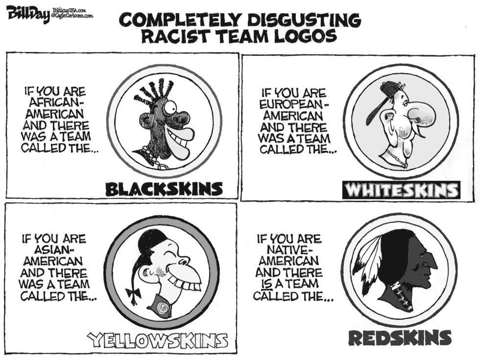  RACIST LOGOS    by Bill Day