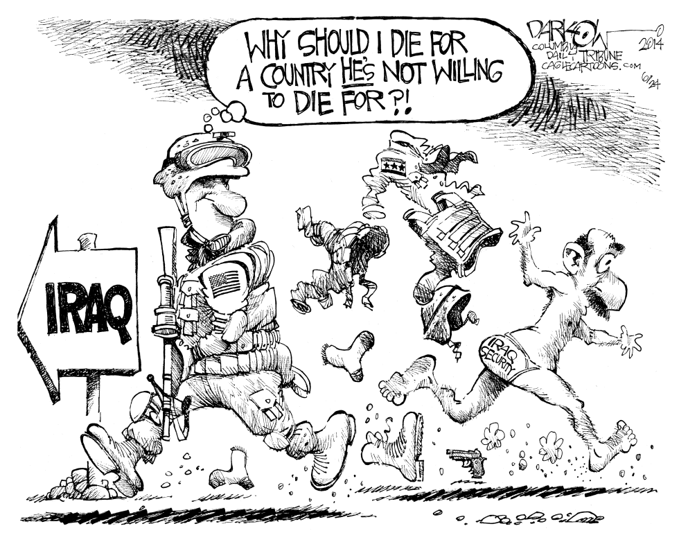 As They Stand Down We Stand Up