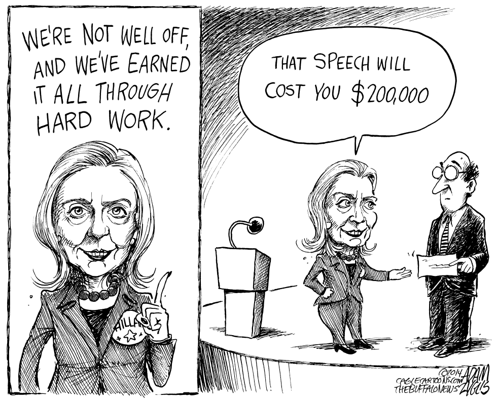 Hillary Well Off