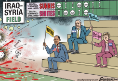IRAQ-SYRIA SCOREBOARD by Steve Greenberg