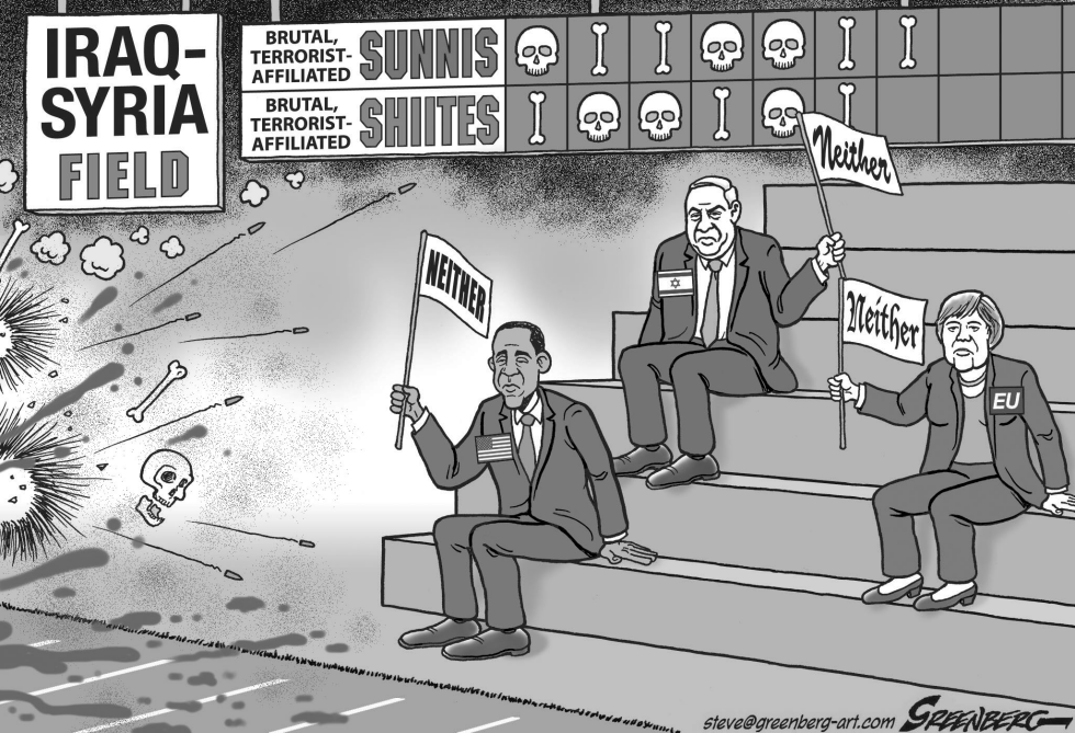 Iraq-Syria Scoreboard bw