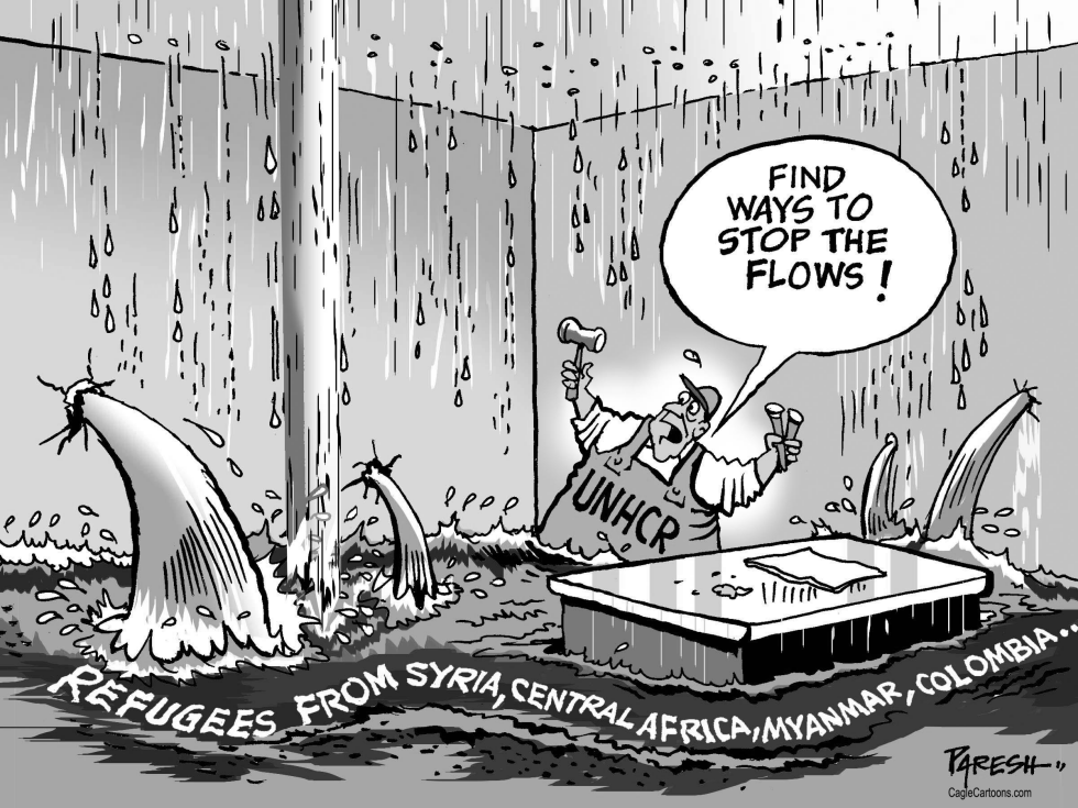 Global  Refugee flow