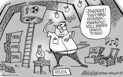 CUBAN EMBARGO by Mike Keefe