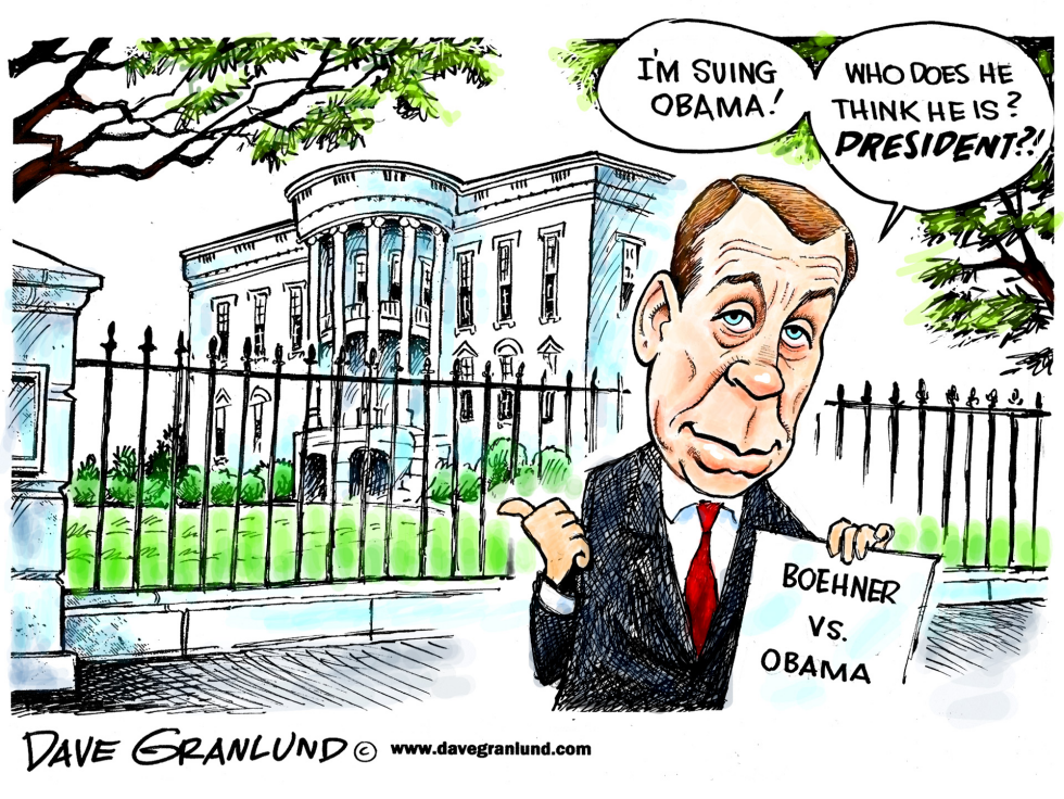 John Boehner suing Obama