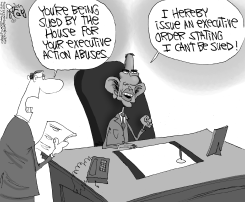 BOEHNER SUES OBAMA by Gary McCoy