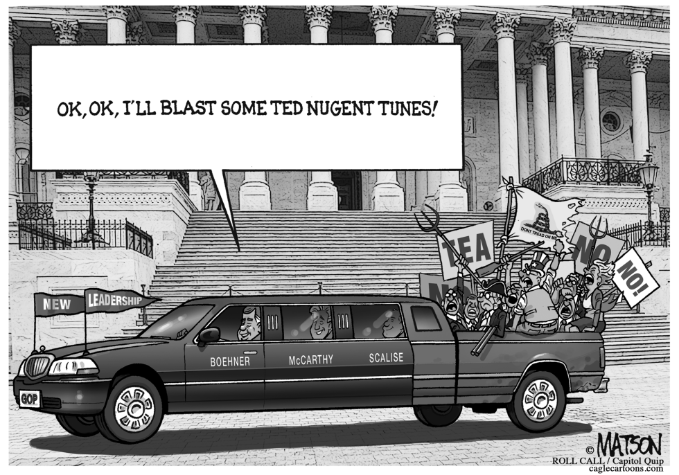 New House Leadership Offers Something For The Tea Party