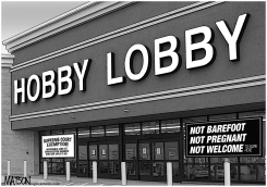 HOBBY LOBBY AFFORDABLE CARE ACT EXEMPTION by R.J. Matson