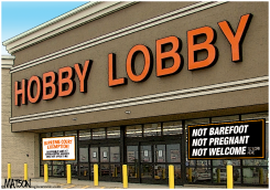 HOBBY LOBBY AFFORDABLE CARE ACT EXEMPTION by R.J. Matson