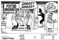 PSYCHO OBSERVATION by Zapiro