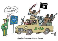 JIHADISTS RETURNING HOME by Arend Van Dam