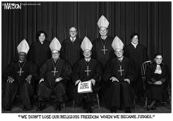 RELIGIOUS FREEDOM ON THE SUPREME COURT by R.J. Matson