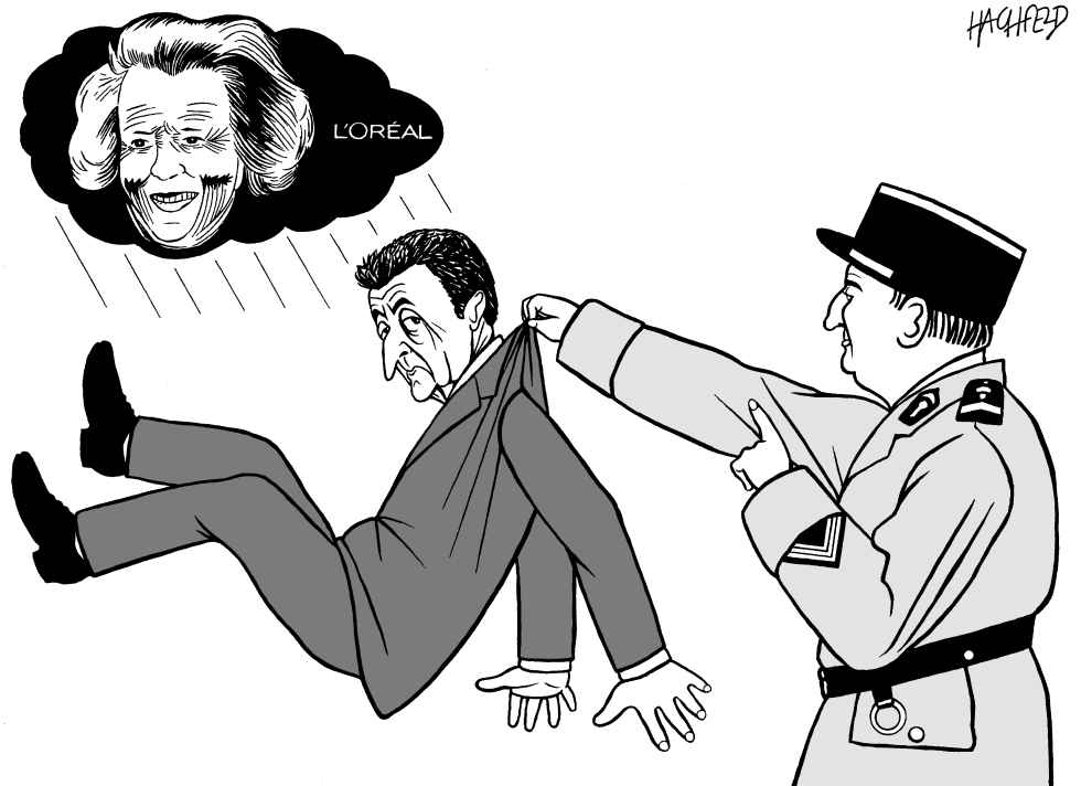 Sarkozy in police custody