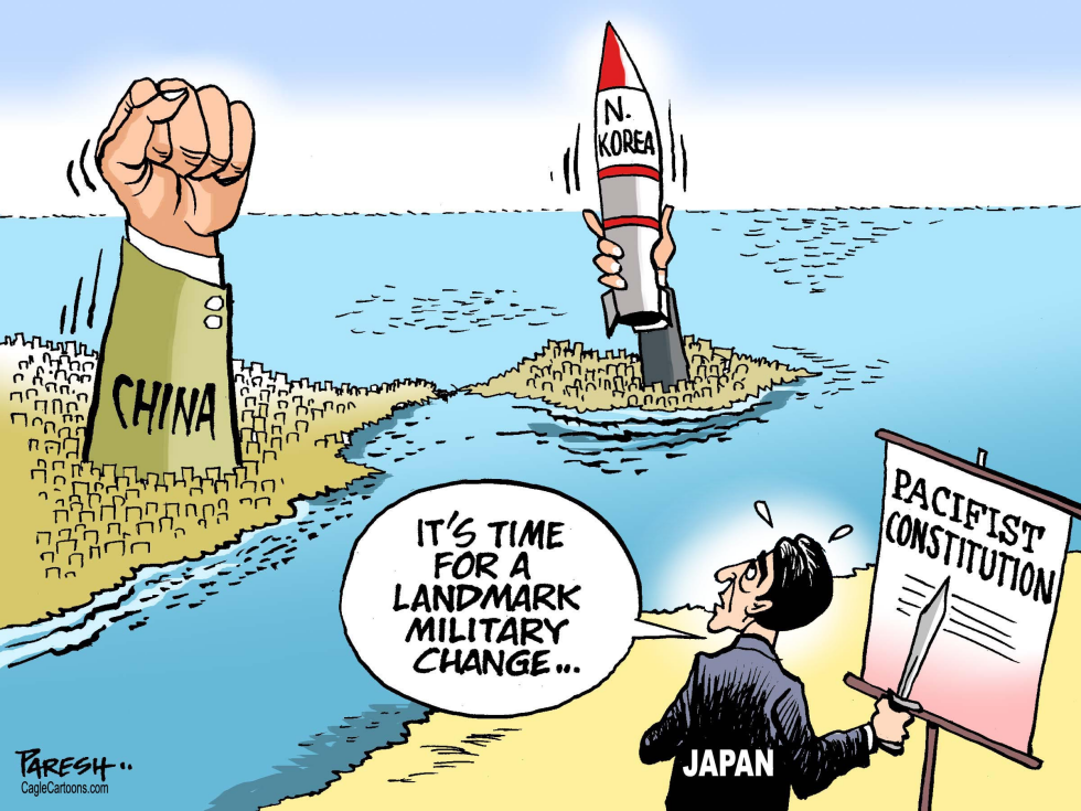 Japan’s military change COLOR