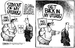 HOBBY LOBBY RULING by Rick McKee