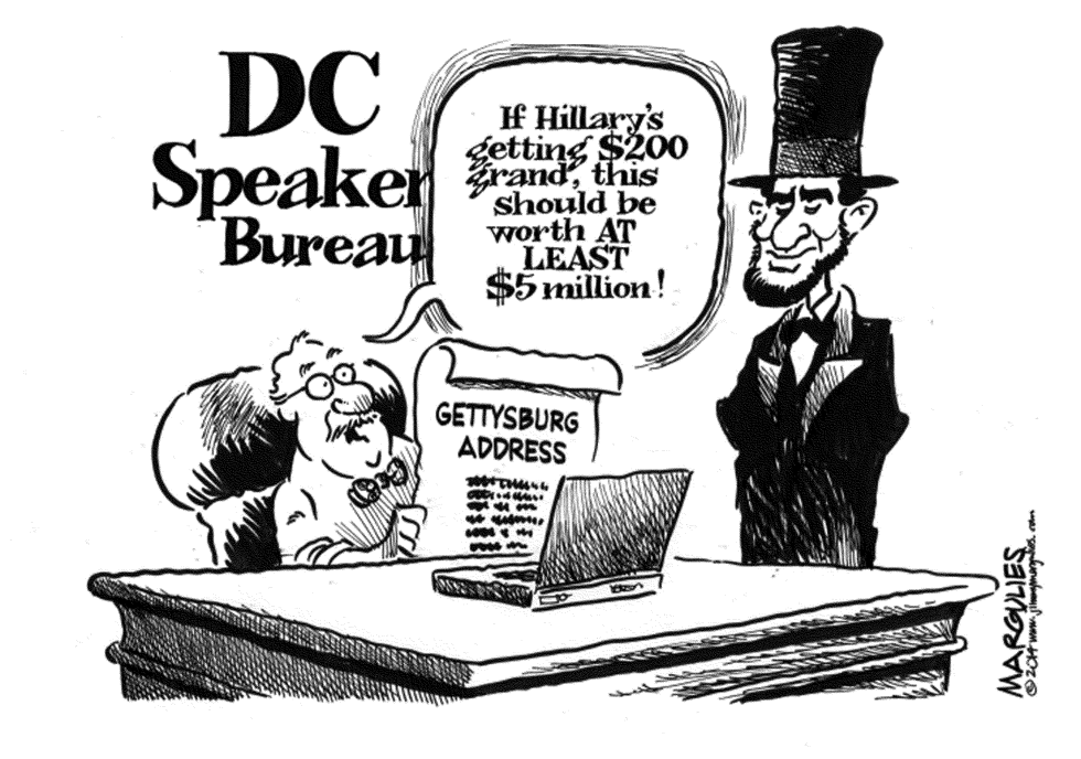 Hillary's speaking fee