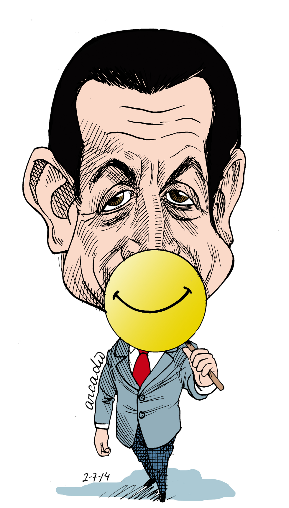 Nicolás Sarkozi col