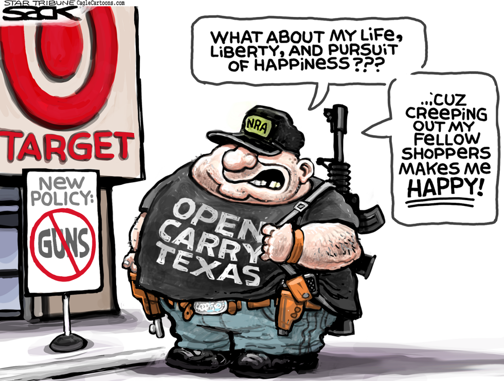 Target Gun Ban COLOR