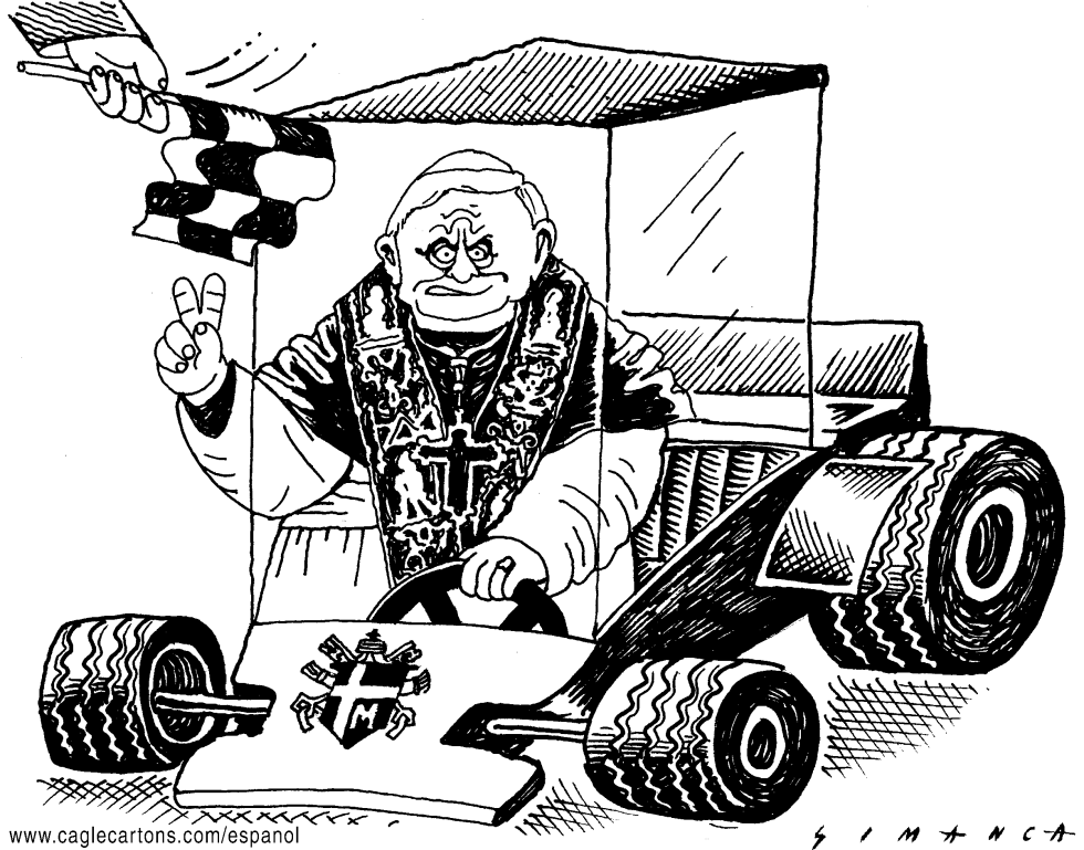  POPEMOBILE FORMULA 1 by Osmani Simanca