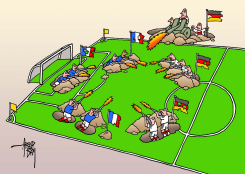 FRANCEGERMANY by Arend Van Dam